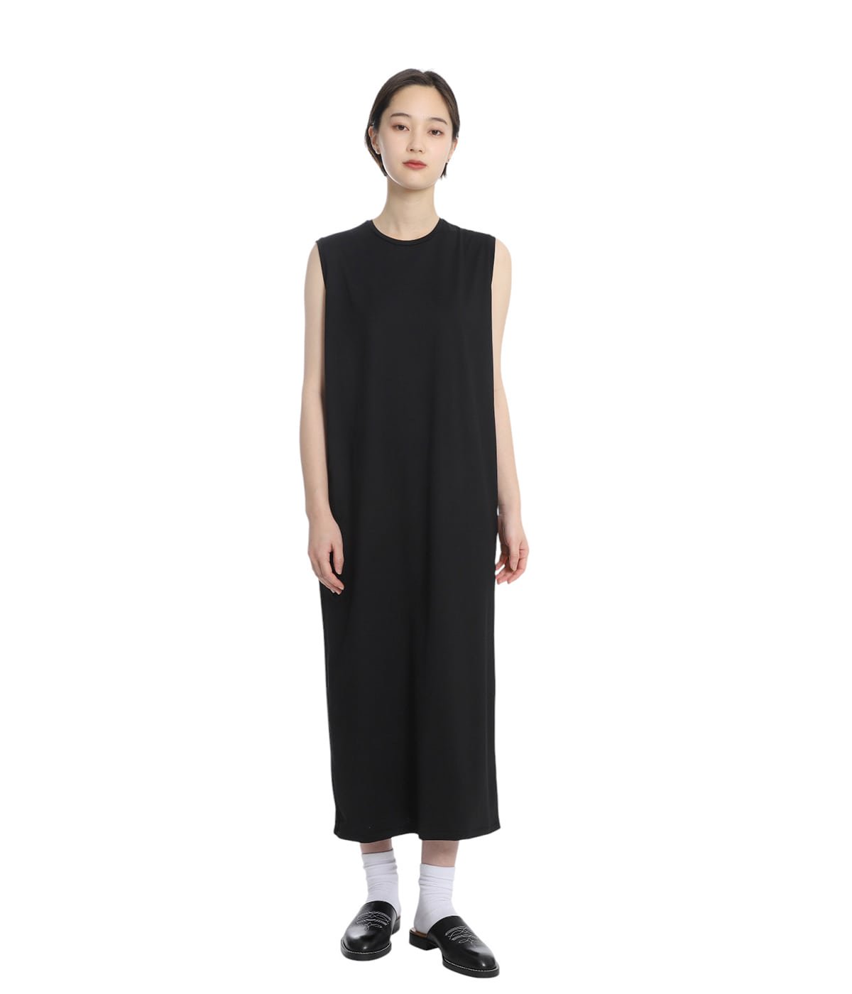 レディース】SUVIN 60/2 TANK TOP DRESS | ATON(エイトン