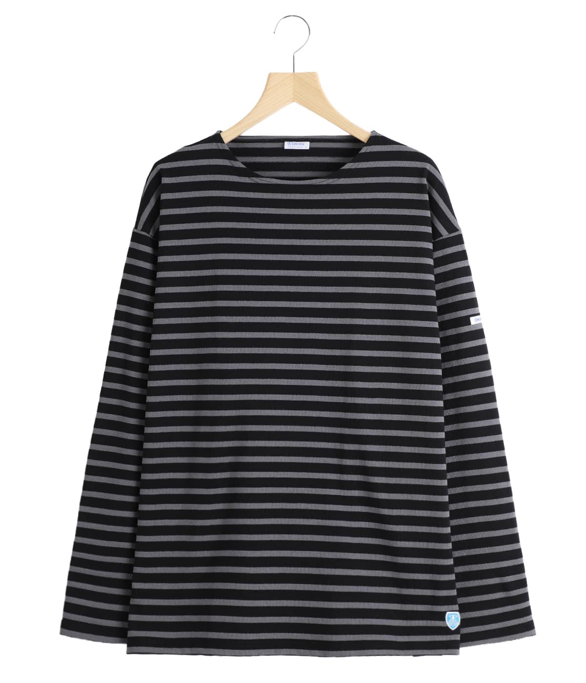 barbell object l/s top DarkBrown 長袖カットソー barbell object l/s top DarkBrown 長袖カットソー barbell
