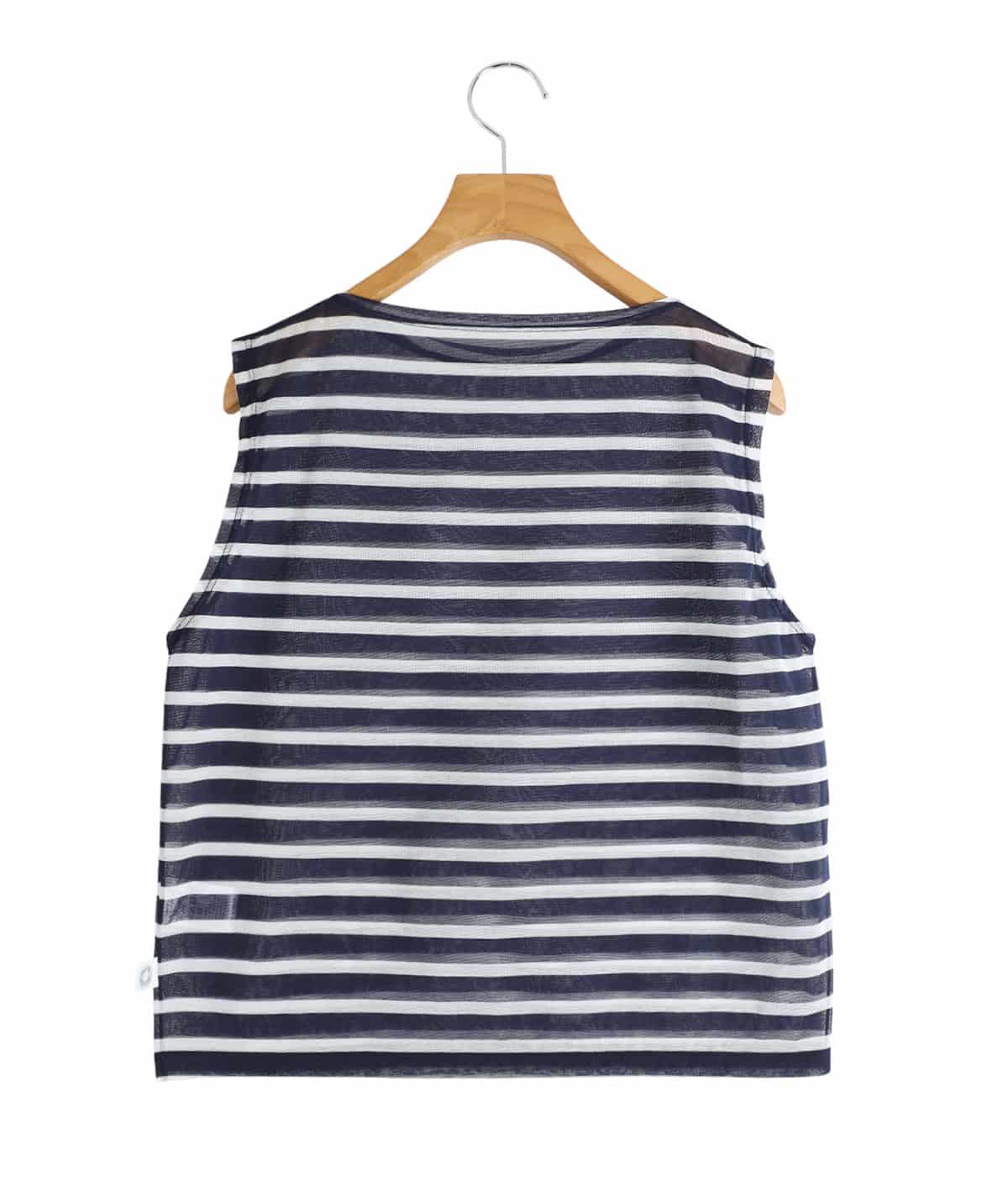 vaqutau voyage ノースリーブス トップス リップサービス LIP SERVICE Marble flowerベルト付ノースリ