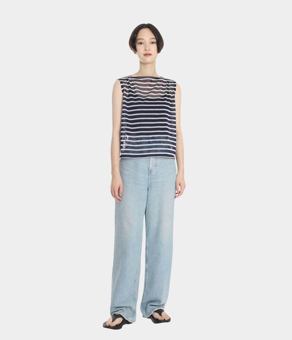レディース】BOAT NECK SLEEVELESS P.O. | ORCIVAL(オーシバル