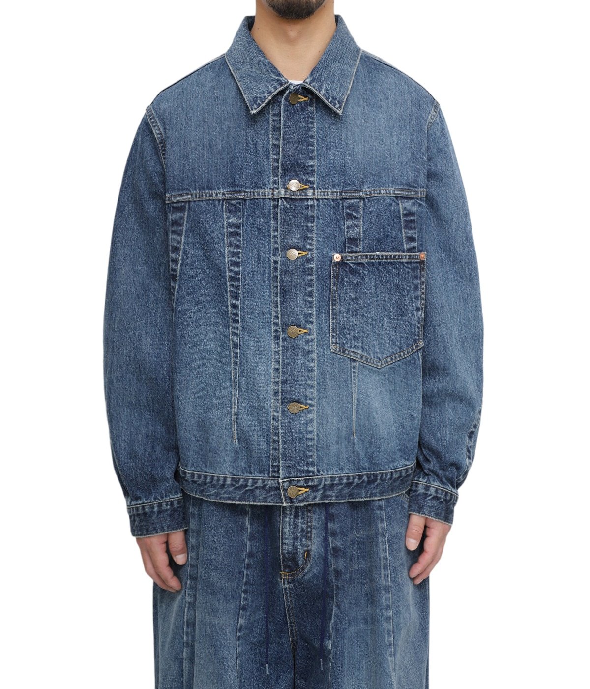 Darts Jean Jacket - 12oz Denim | NEEDLES(ニードルズ) / アウター ...