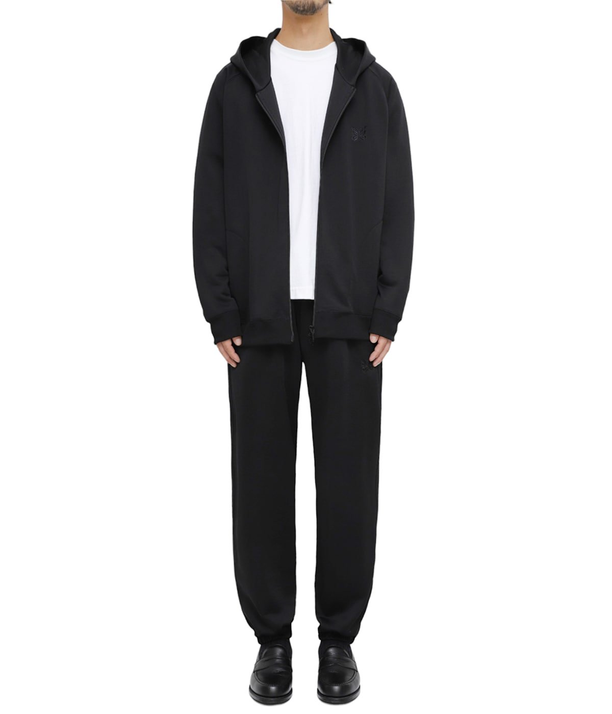 Zipped Sweat Hoody - C/PE Bright Jersey | NEEDLES(ニードルズ ...