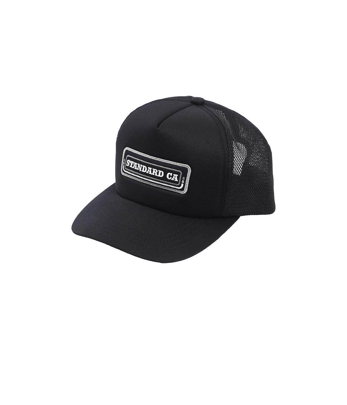 Standard California メッシュキャップ ブラック SD Logo Patch Mesh Cap | STANDARD CALIFORNIA(スタンダード