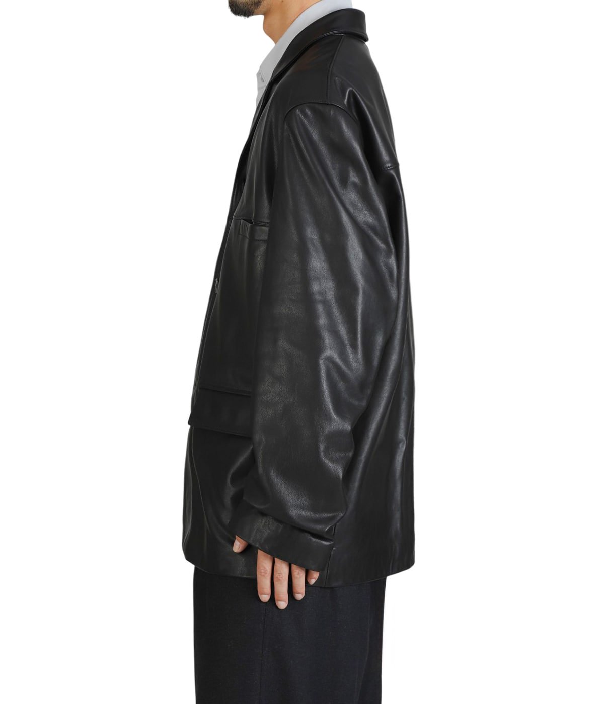 LEATHER SB JACKET | LEMAIRE(ルメール) / アウター レザージャケット
