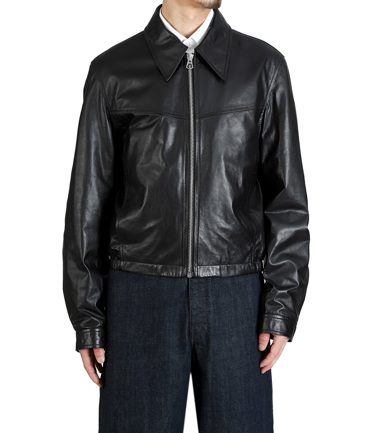 LEMAIRE BIKER BLOUSON ルメール ブルゾン ジャケット 美品 BIKER BLOUSON | LEMAIRE(ルメール) / アウター レザージャケット
