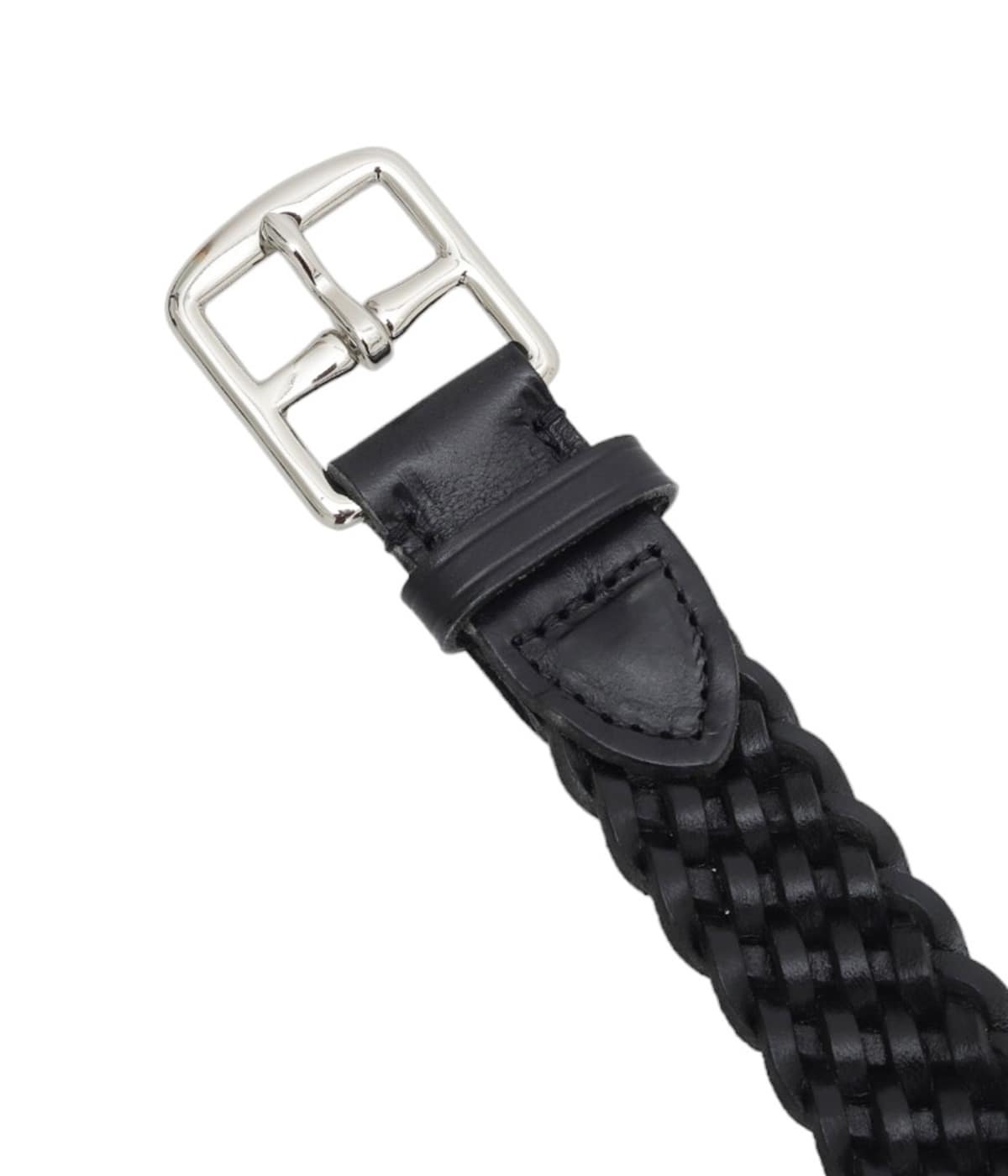 28mm BASKET WEAVE PLAITED BELT | BEORMA LEATHER COMPANY(ベオーマ