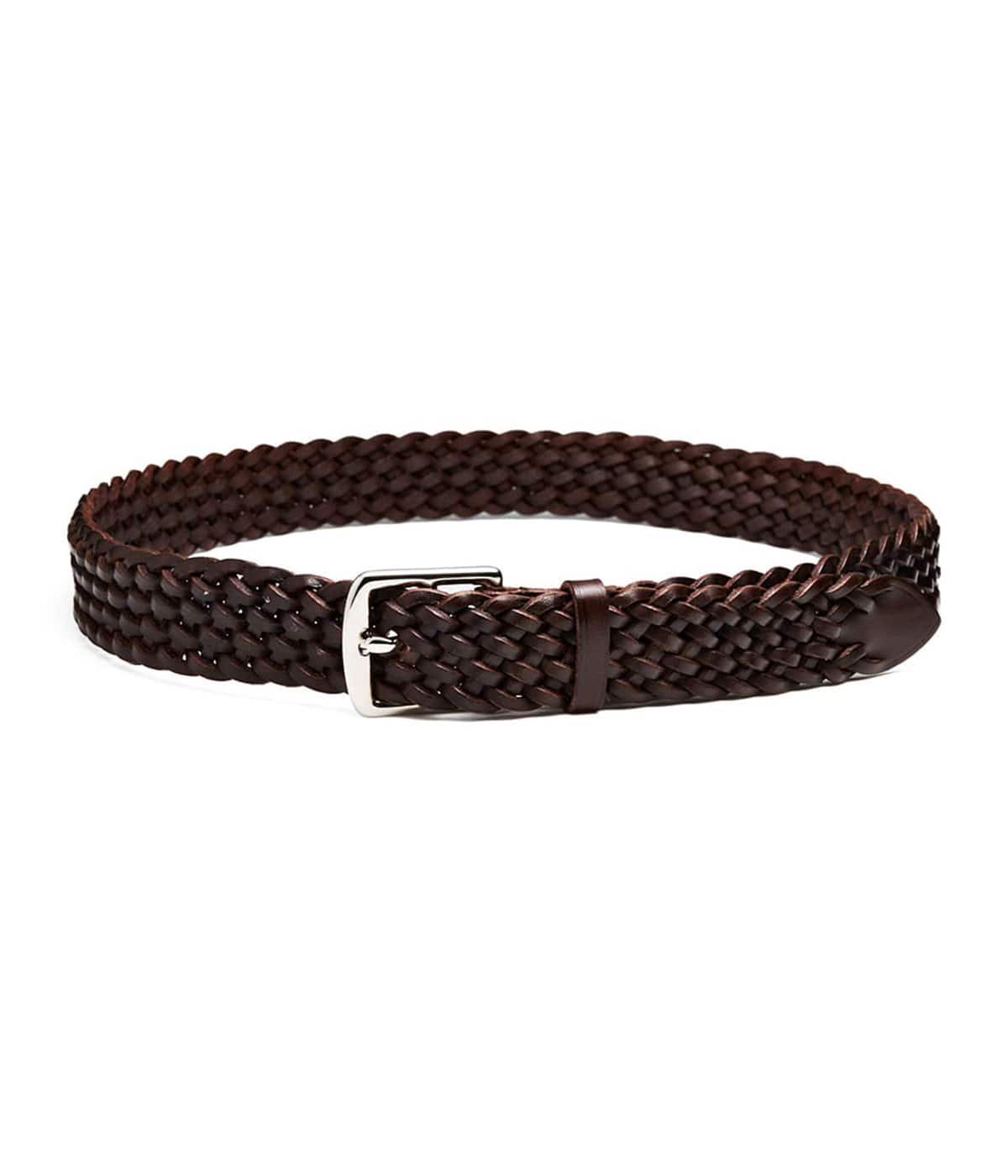 28mm BASKET WEAVE PLAITED BELT | BEORMA LEATHER COMPANY(ベオーマ