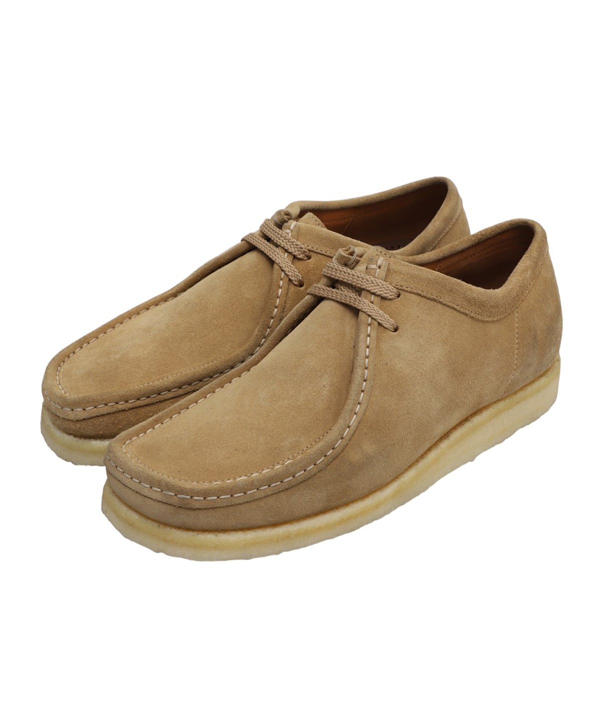 クラークス ワラビー パドモア ベージュ Clarks 25センチ - モカシン