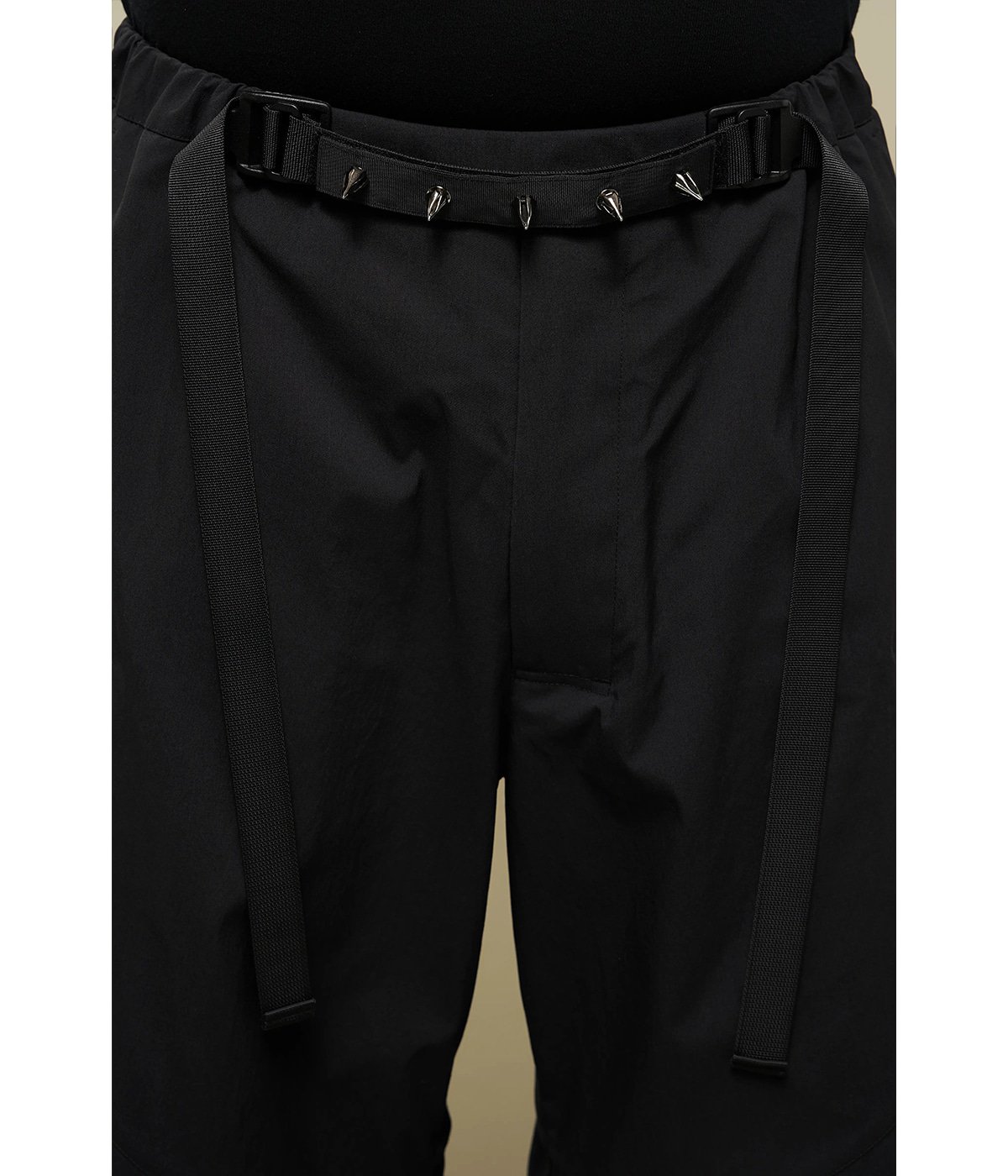 Miliken nylon spandex wide drawcoad trousers | ACRONYM