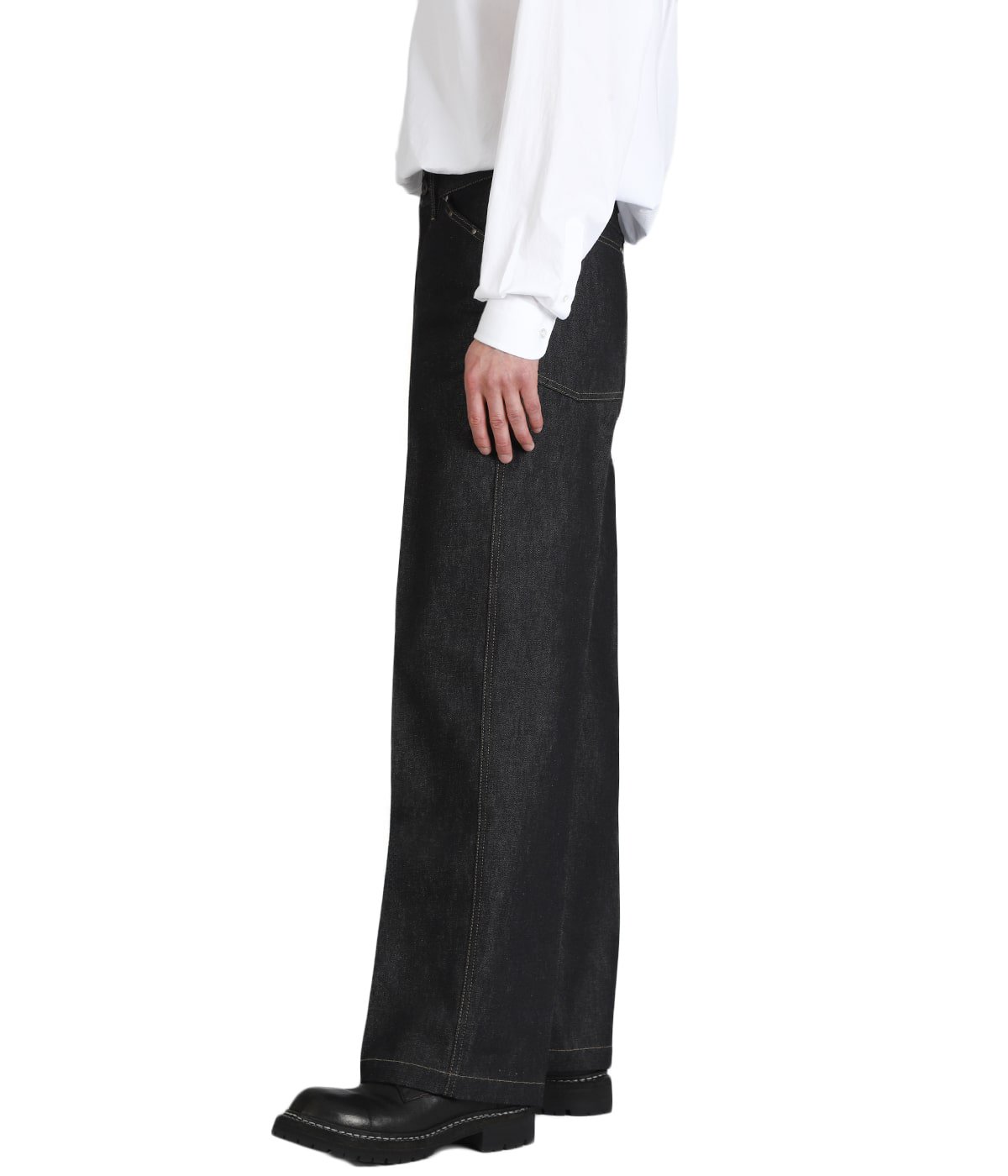 WIDE PANT WITH STUDS | LEMAIRE(ルメール) / パンツ デニムパンツ