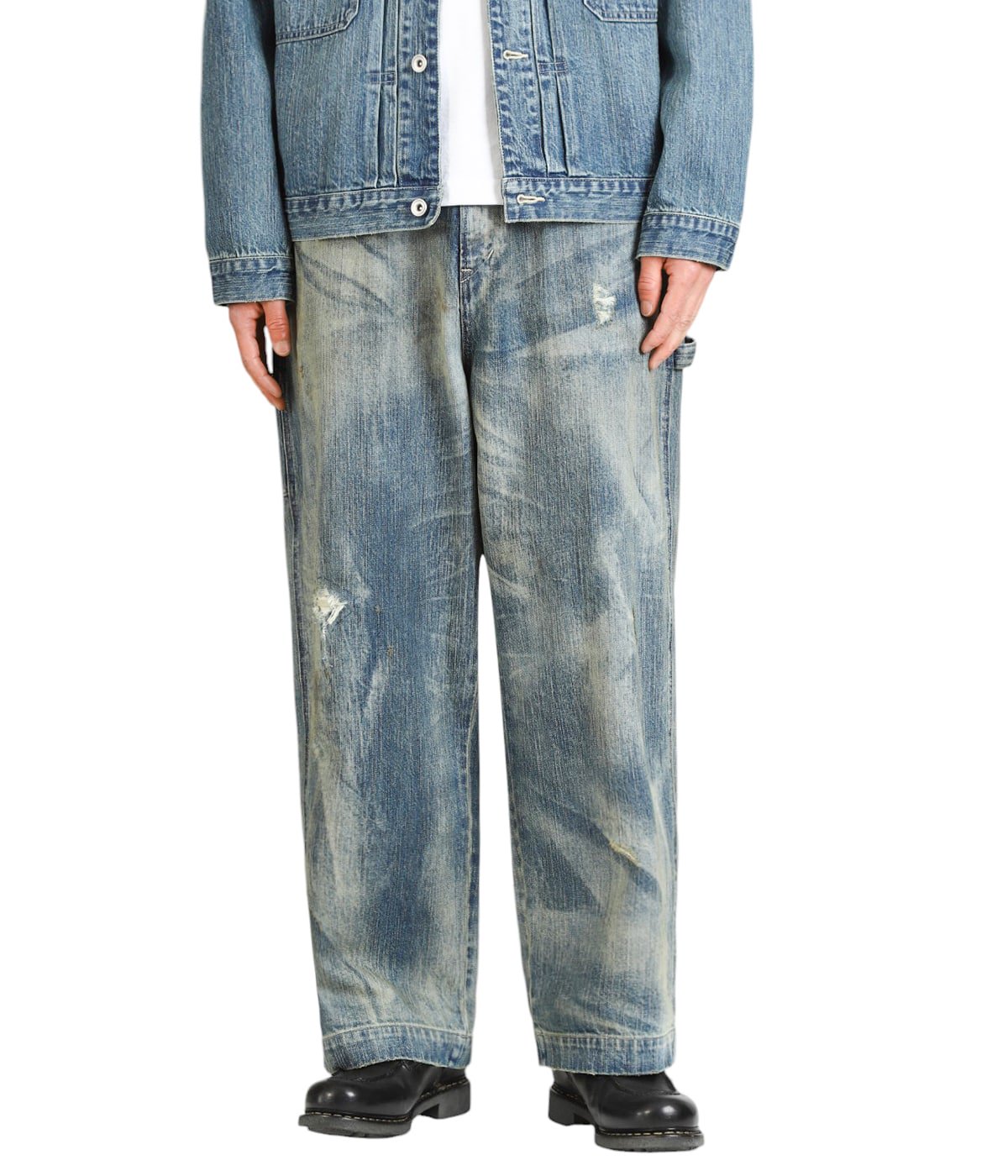 STEINBECK DENIM PAINTER PANTS VINTAGE CUSTOM | PORTER