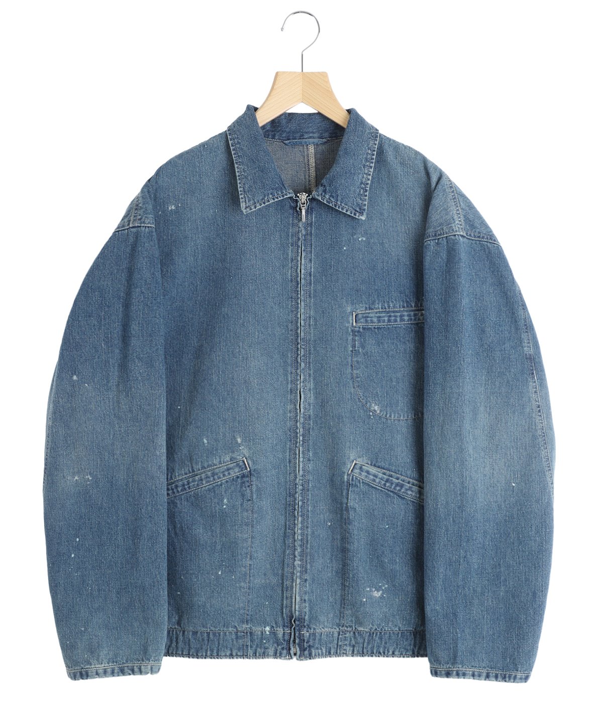 Porter Classic デニムキルティングジャケット BREAKFAST DENIM ZIP UP JACKET | PORTER CLASSIC(ポータークラシック
