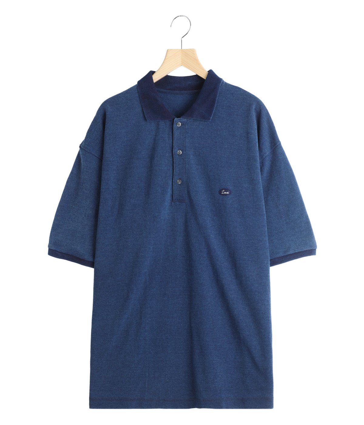 【Porter Classic】H/W INDIGO POLO SHIRT H/W INDIGO POLO SHIRT | PORTER CLASSIC(ポータークラシック