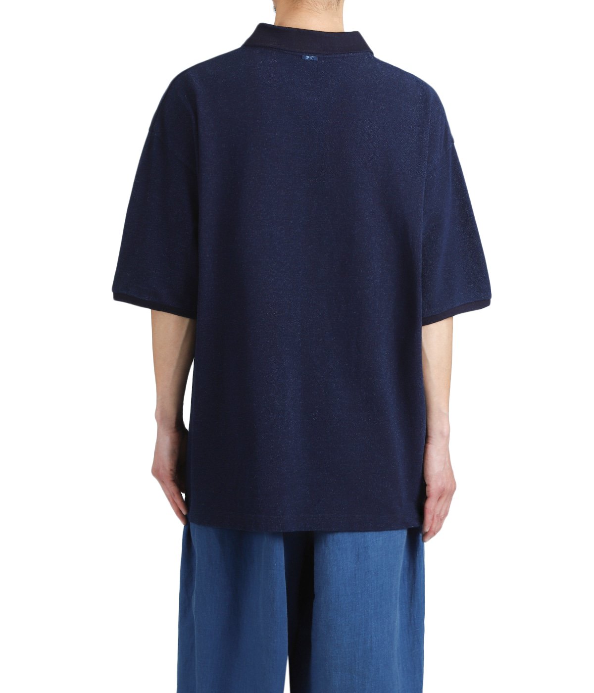 H/W INDIGO POLO SHIRT | PORTER CLASSIC(ポータークラシック