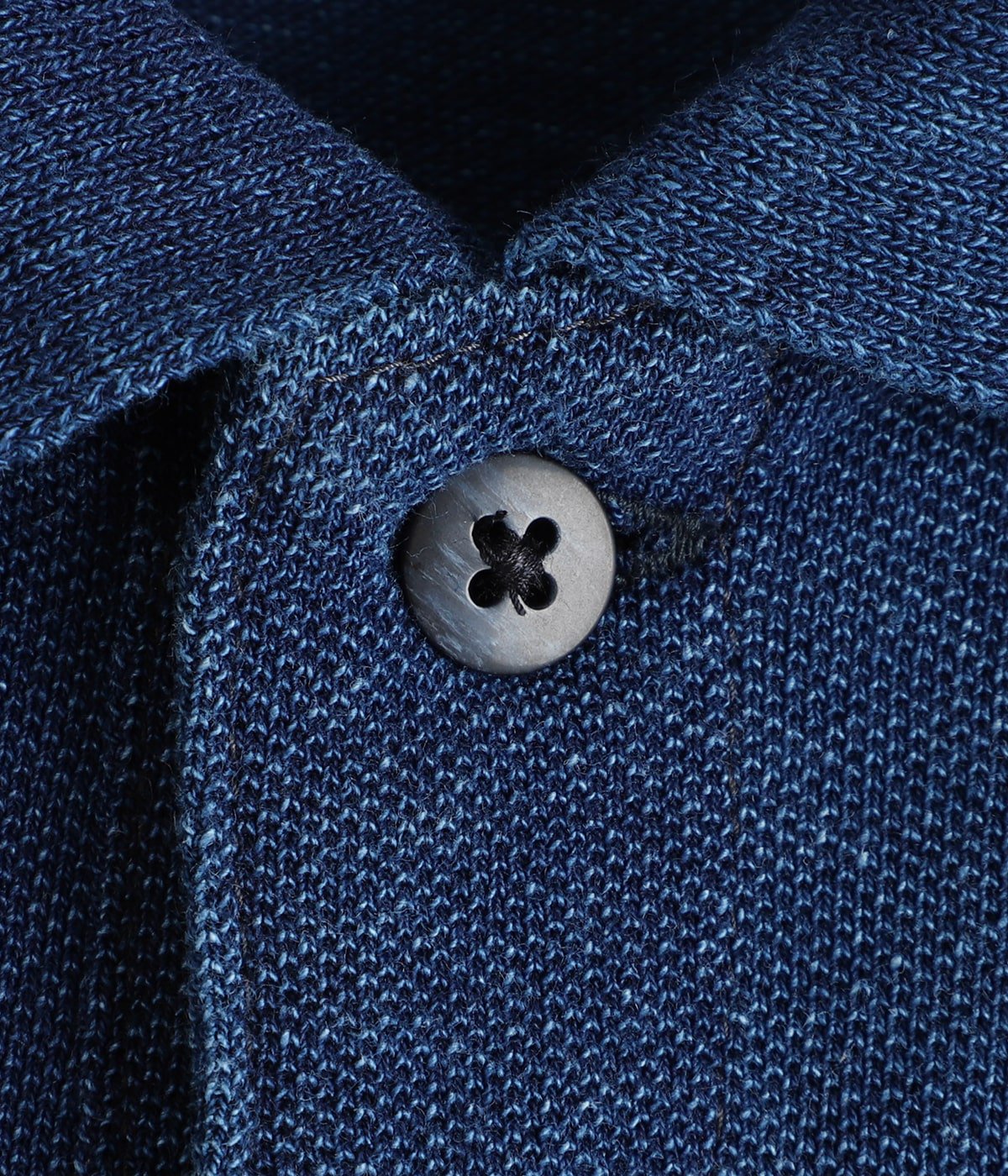 H/W INDIGO POLO SHIRT | PORTER CLASSIC(ポータークラシック