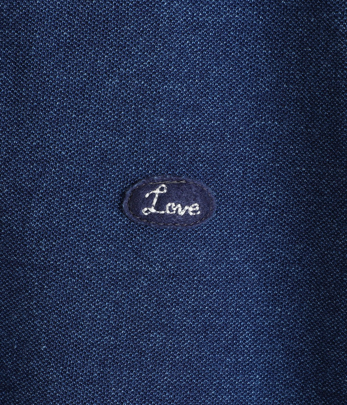 H/W INDIGO POLO SHIRT | PORTER CLASSIC(ポータークラシック