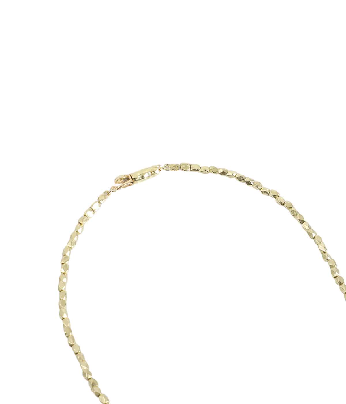 GOLD BEADS NECKLACE 19.5 | PORTER CLASSIC(ポータークラシック