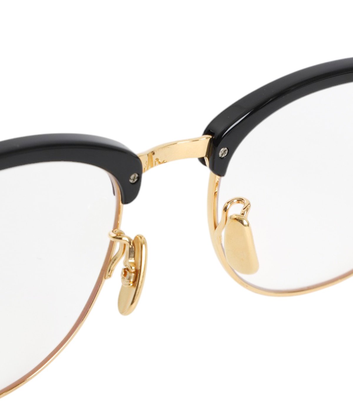 SUNGLASSES SMITH RIVET COLLECTION GOLD・K18 (CLEAR LENS) | PORTER