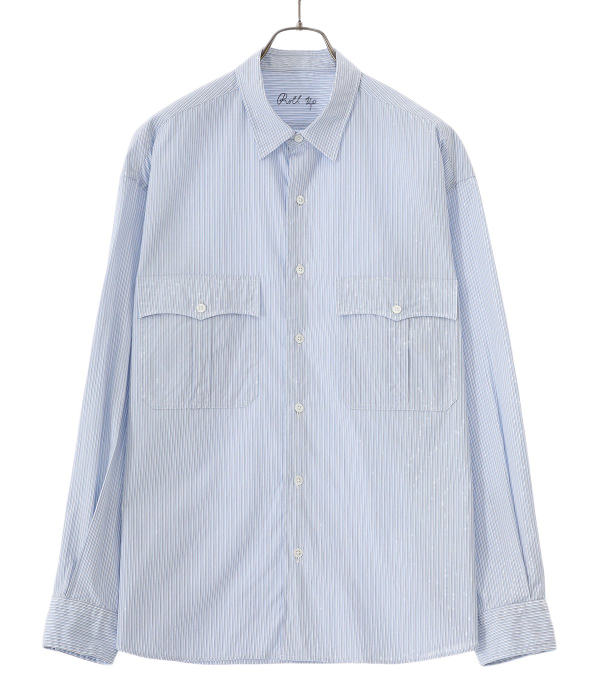 Porter Classic ROLL UP STRIPE SHIRT