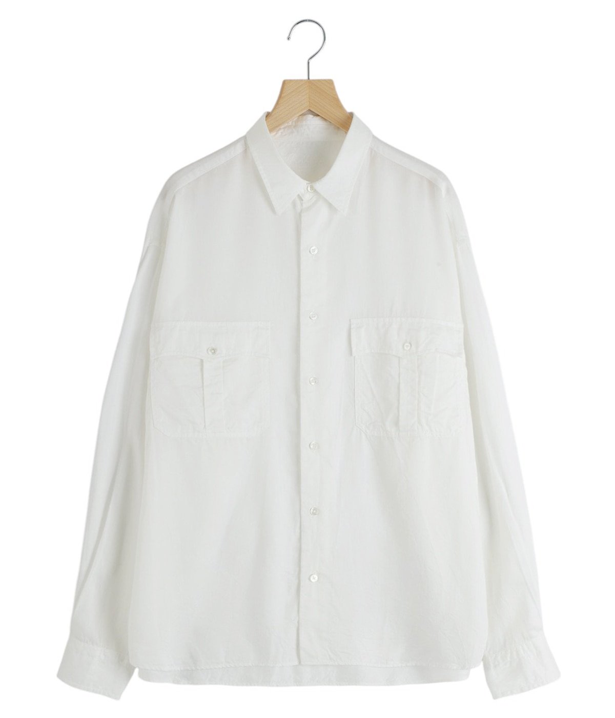 ROLL UP SOFT CUPRO SHIRT | PORTER CLASSIC(ポータークラシック