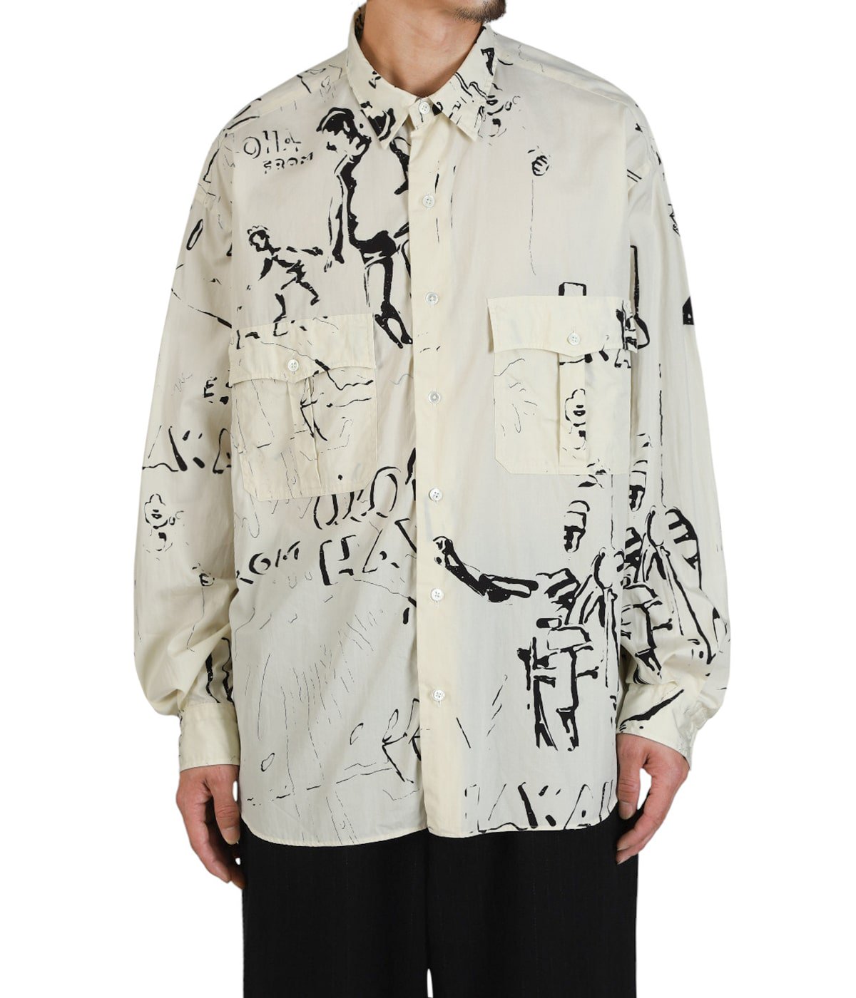 ROLL UP HAWAIIAN OUTDOOR SHIRT | PORTER CLASSIC(ポータークラシック