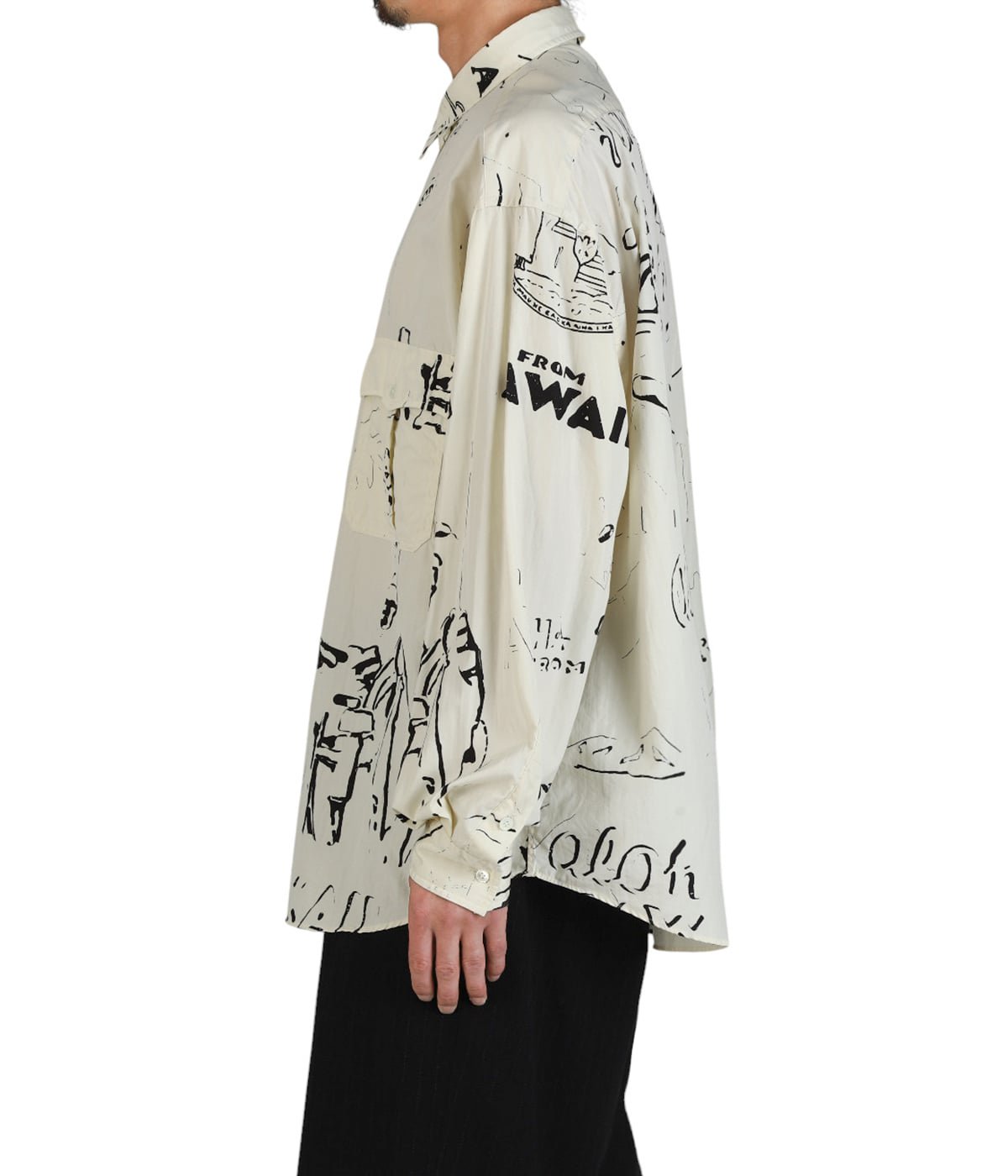 ROLL UP HAWAIIAN OUTDOOR SHIRT | PORTER CLASSIC(ポータークラシック