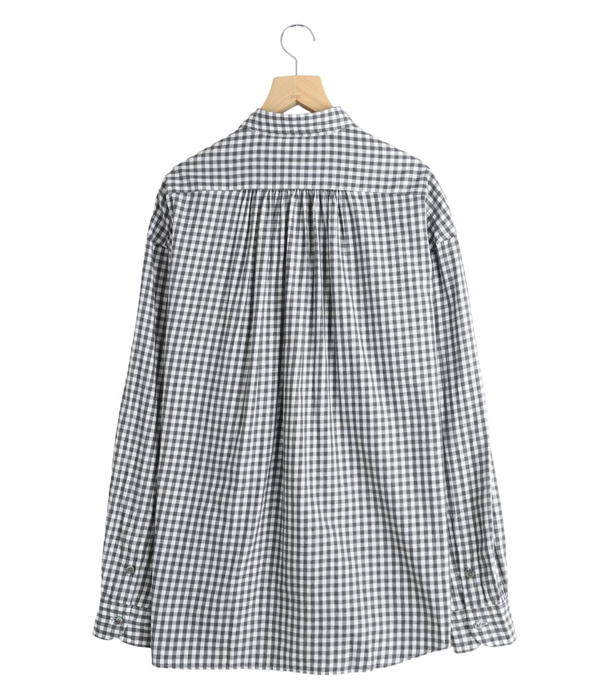 ROLL UP HEATHER GINGHAM CHECK SHIRT (GIZA 120/2) | PORTER CLASSIC