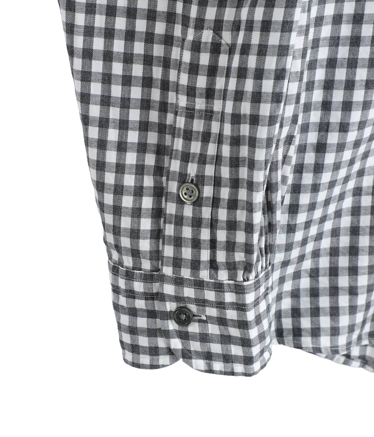 ROLL UP HEATHER GINGHAM CHECK SHIRT (GIZA 120/2) | PORTER CLASSIC