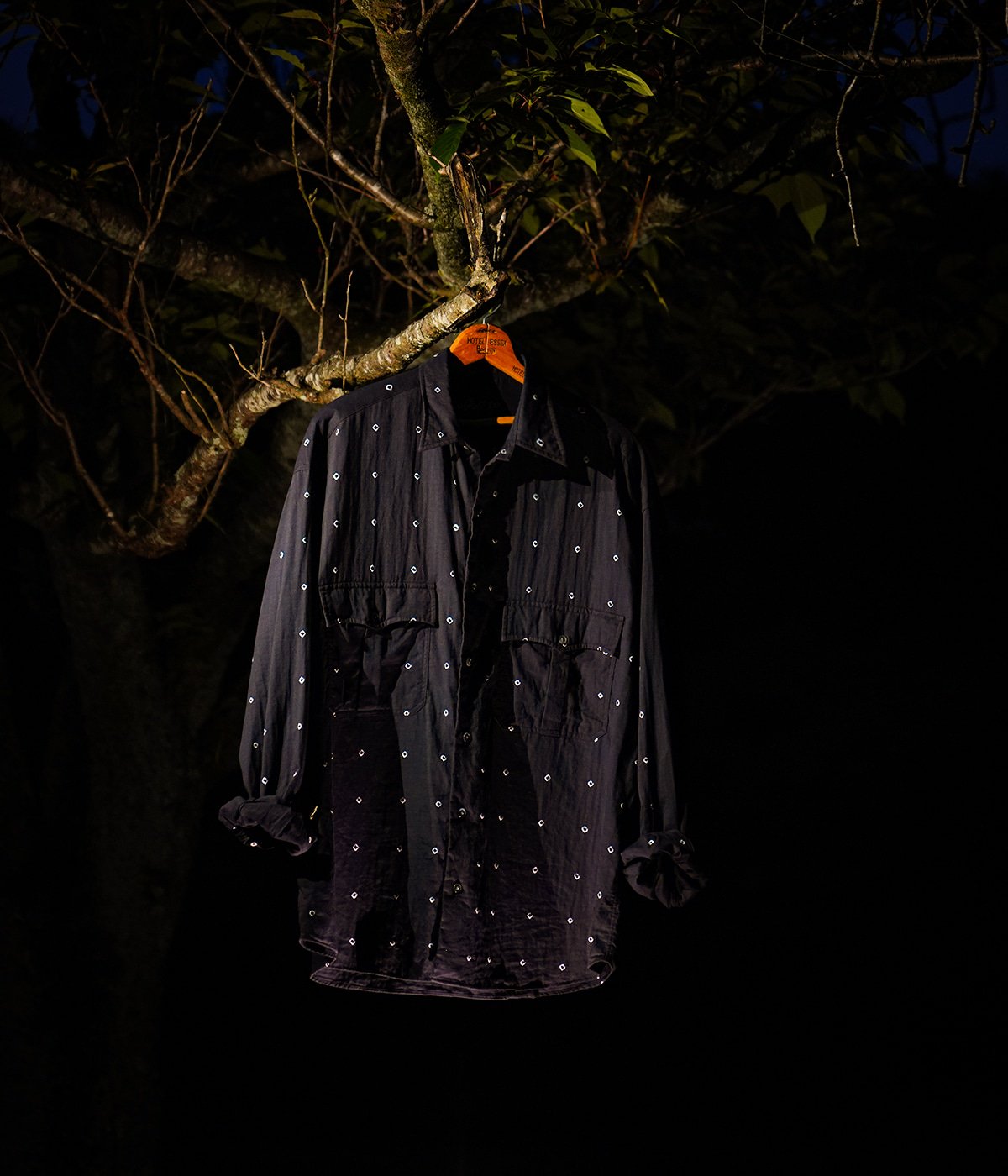 ROLL UP BLACK MOON SHIRT (エクスクルーシブモデル) | PORTER CLASSIC