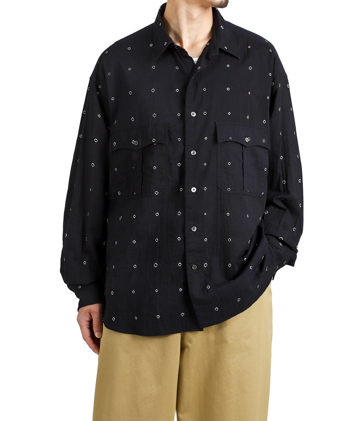 ROLL UP BLACK MOON SHIRT (エクスクルーシブモデル) | PORTER CLASSIC