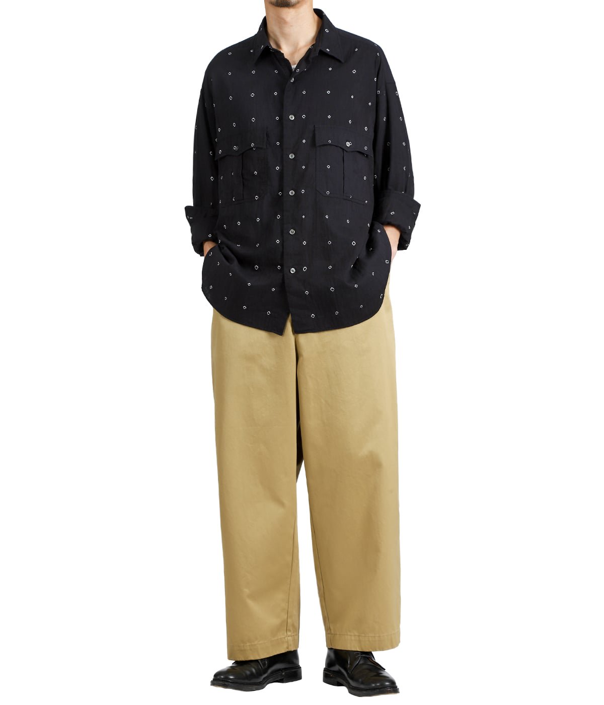 ROLL UP BLACK MOON SHIRT (エクスクルーシブモデル) | PORTER CLASSIC