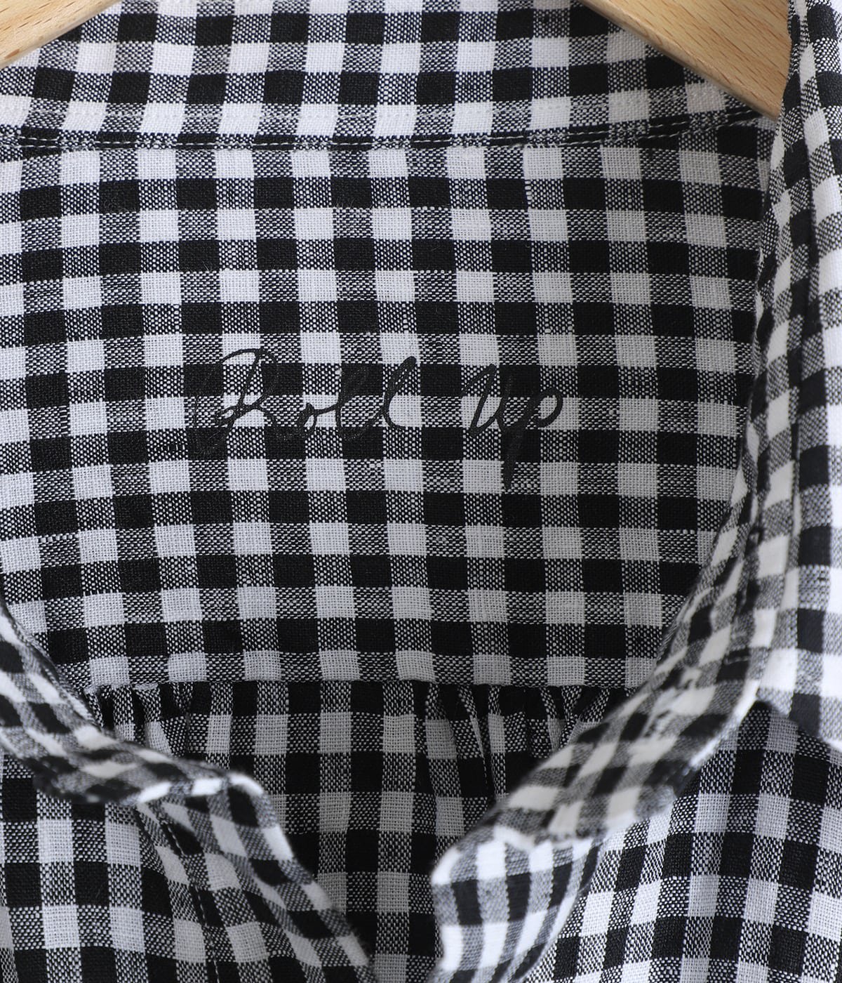 ROLL UP LINEN GINGHAM CHECK SHIRT | PORTER CLASSIC(ポーター