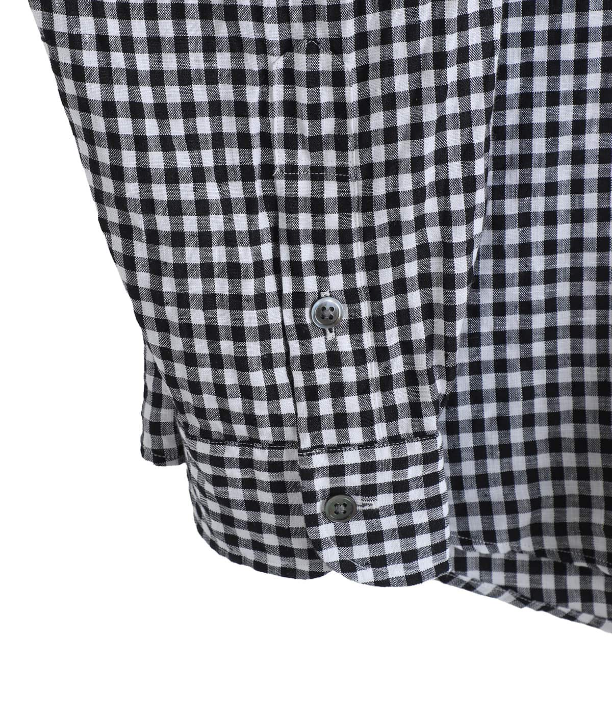 ROLL UP LINEN GINGHAM CHECK SHIRT | PORTER CLASSIC(ポーター