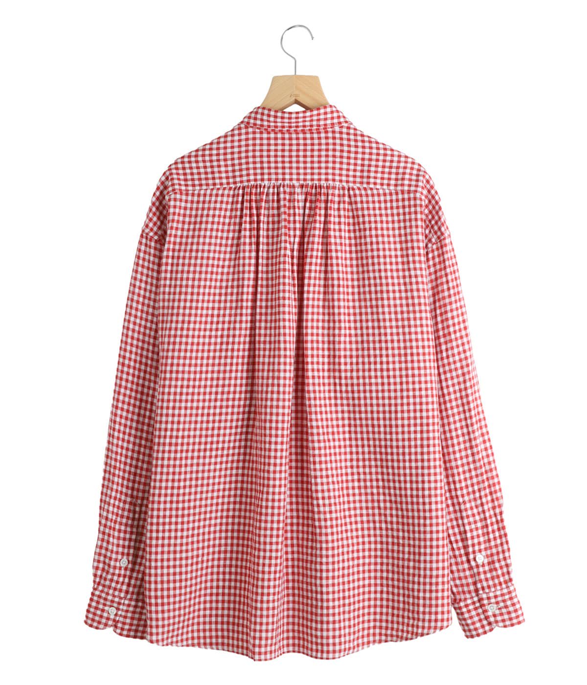 ROLL UP LINEN GINGHAM CHECK SHIRT | PORTER CLASSIC(ポーター