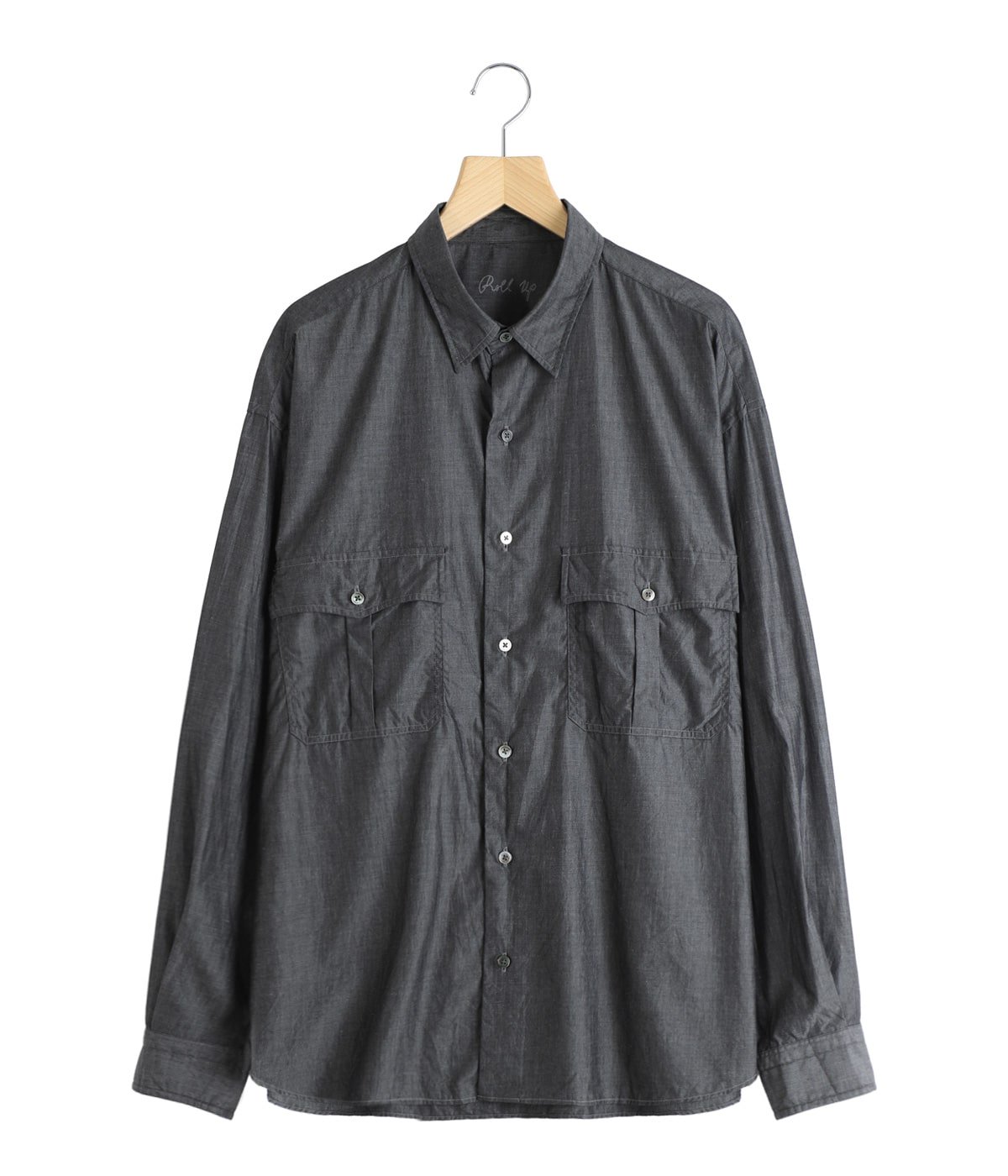 ROLL UP SHIRT (SUVIN GOLD SUPREME 140/2) | PORTER CLASSIC(ポーター