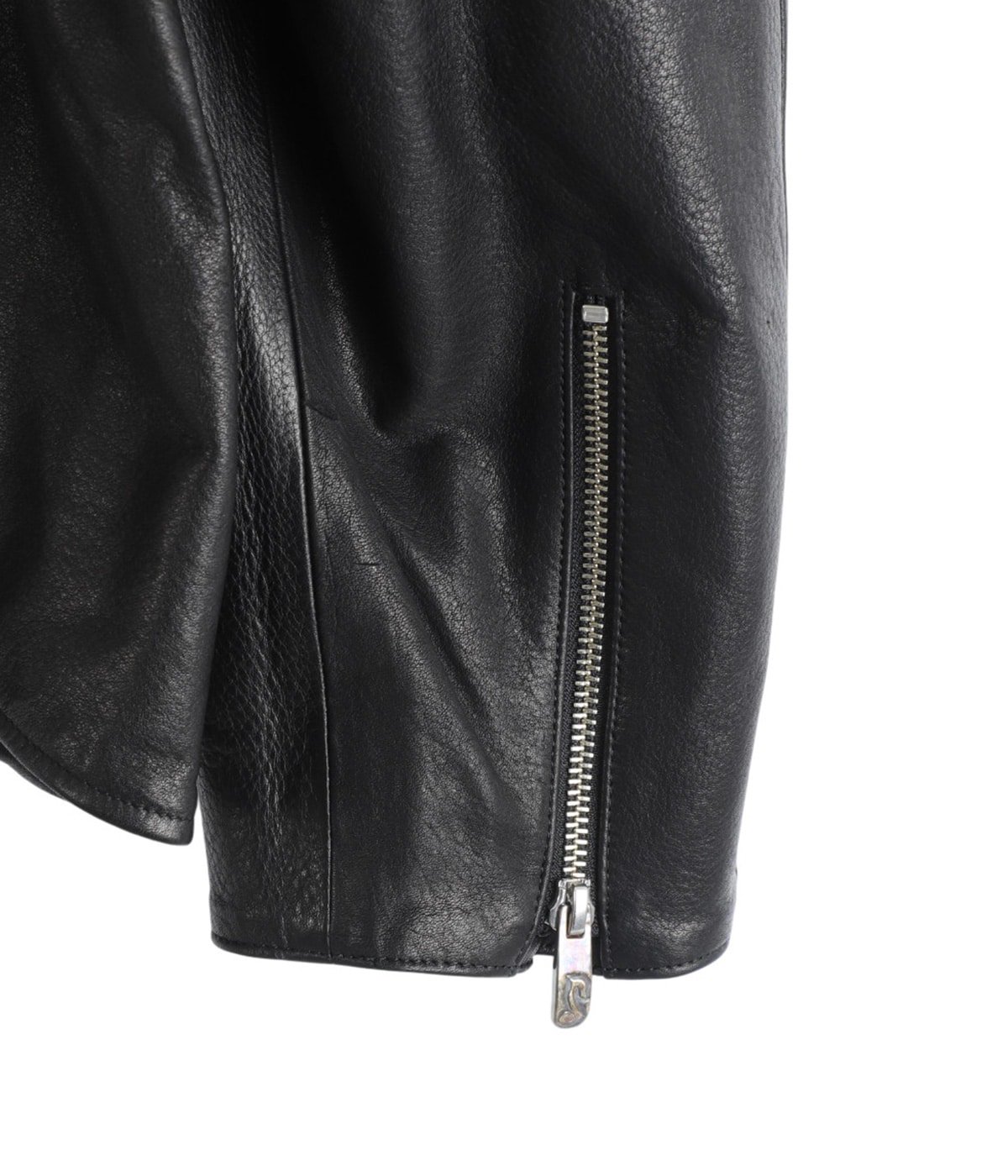 PC RIDERS JACKET W/LOVE & PEACE SILVER | PORTER CLASSIC(ポーター 