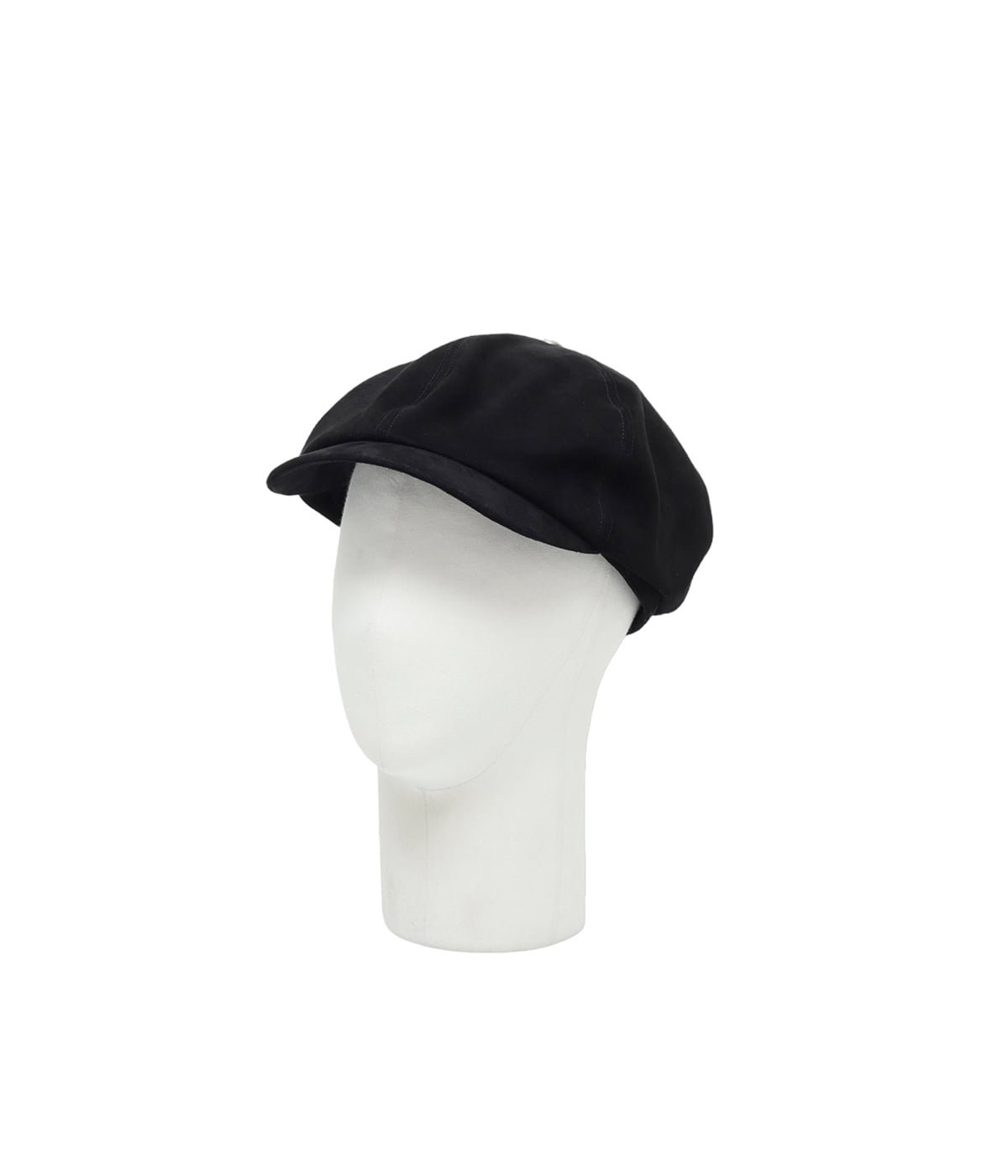 LEATHER SUEDE CASQUETTE W/SILVER BUTTON (ENTREFINO) | Porter 