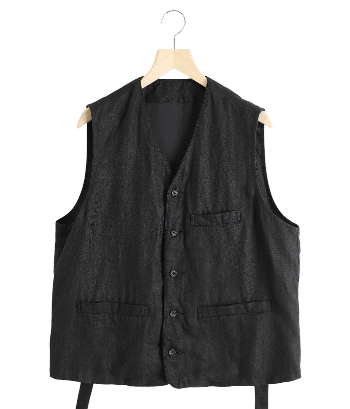 LINEN CLASSIC VEST | PORTER CLASSIC(ポータークラシック