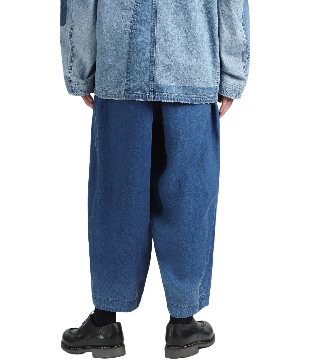 INDIGO LINEN BEBOP PANTS | PORTER CLASSIC(ポータークラシック