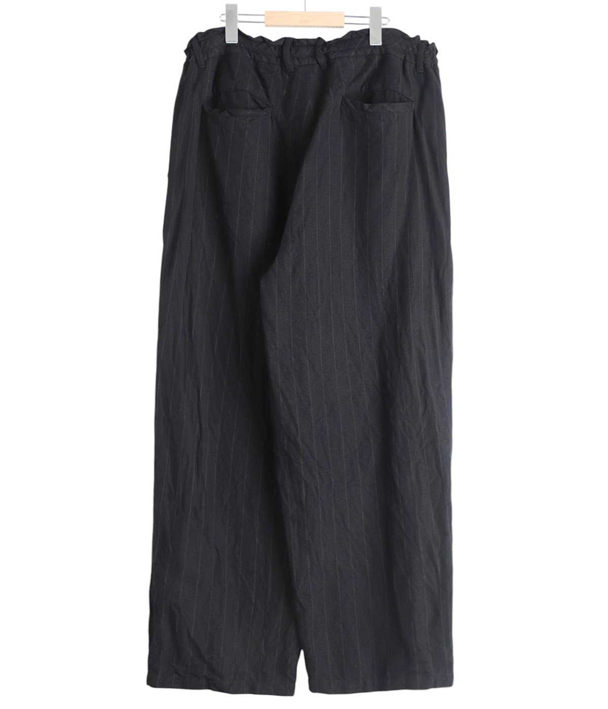 PIN STRIPE LINEN COTTON EASY PANTS | PORTER CLASSIC(ポーター