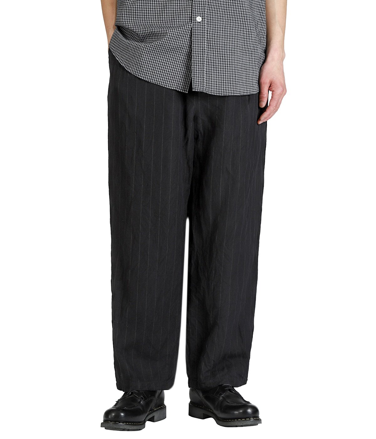 ぽんページです。 PIN STRIPE LINEN COTTON EASY PANTS | PORTER CLASSIC(ポーター