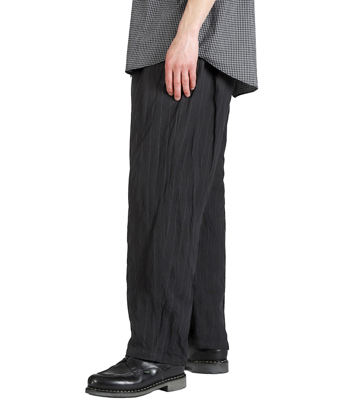 PIN STRIPE LINEN COTTON EASY PANTS | PORTER CLASSIC(ポーター