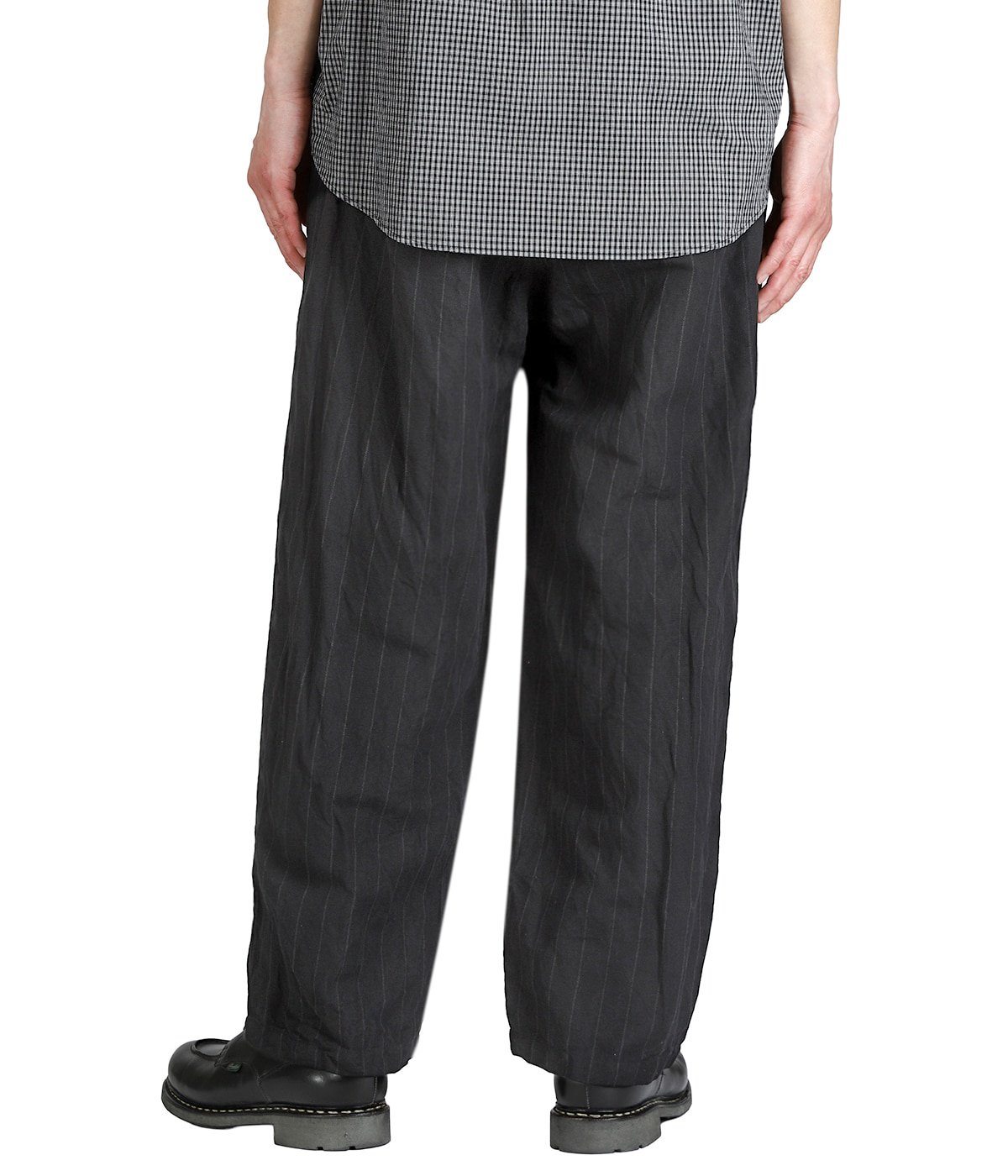 PIN STRIPE LINEN COTTON EASY PANTS | PORTER CLASSIC(ポーター