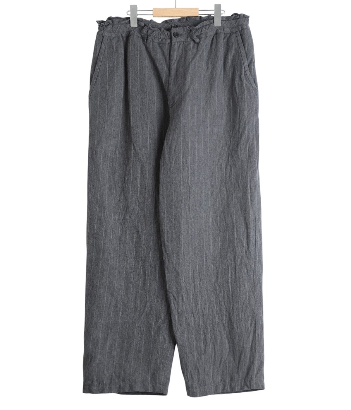 PIN STRIPE LINEN COTTON EASY PANTS | PORTER CLASSIC(ポーター