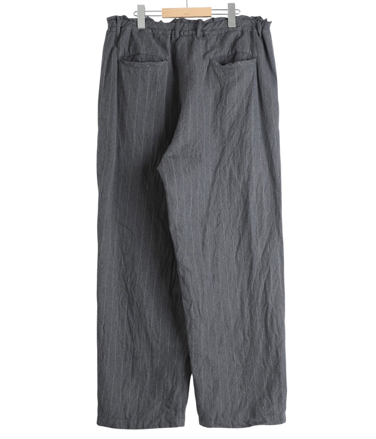 PIN STRIPE LINEN COTTON EASY PANTS | PORTER CLASSIC(ポーター
