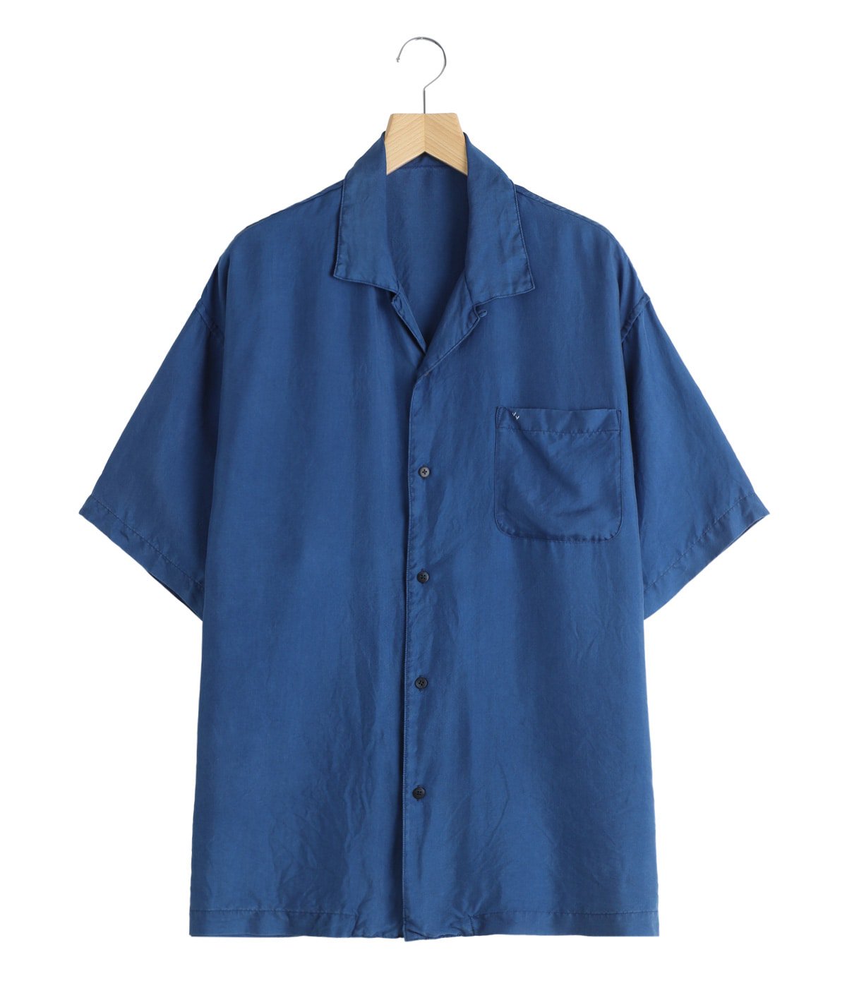 H/W INDIGO SILK SHIRT | PORTER CLASSIC(ポータークラシック