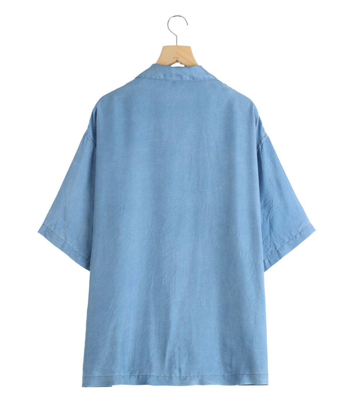 H/W INDIGO SILK SHIRT | PORTER CLASSIC(ポータークラシック