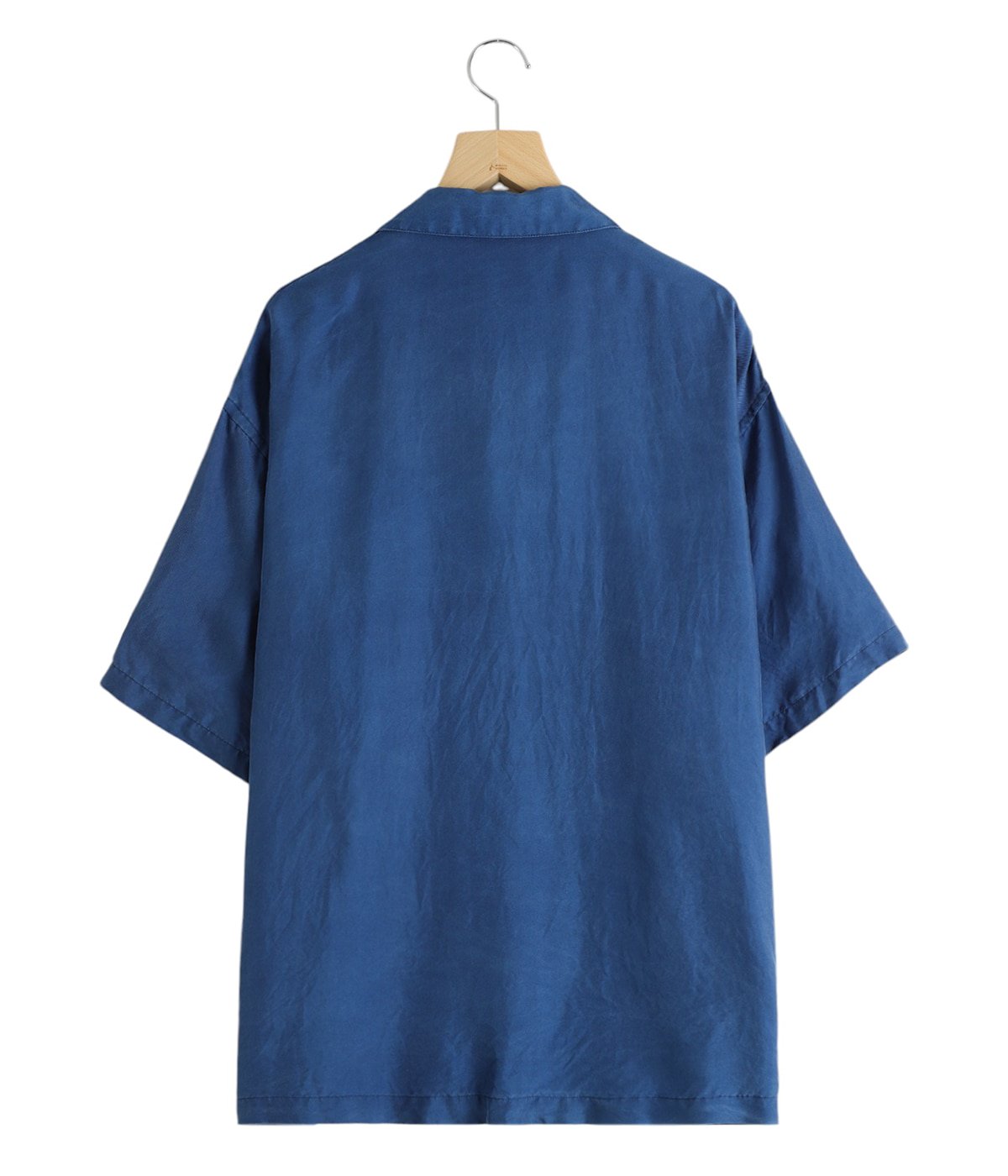 H/W INDIGO SILK SHIRT | PORTER CLASSIC(ポータークラシック