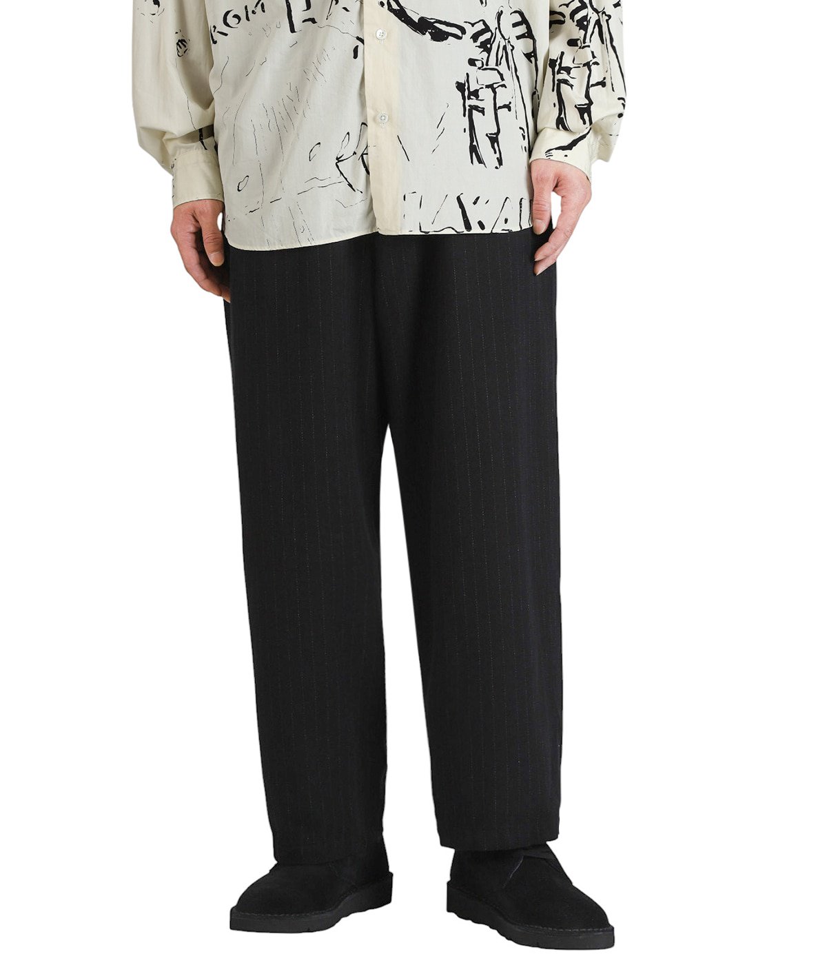 PIN STRIPE EASY PANTS | PORTER CLASSIC(ポータークラシック