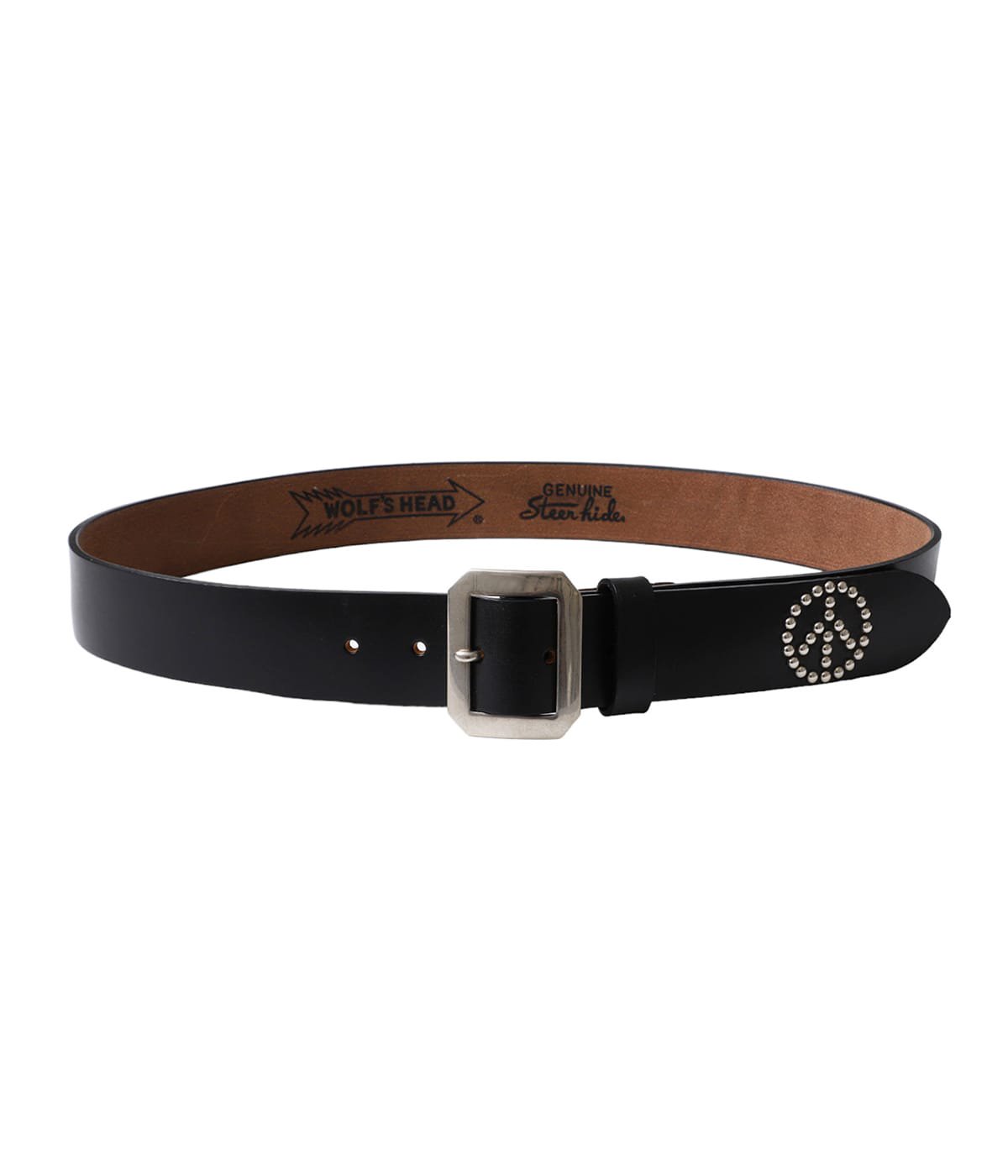 PORTER CLASSIC / WOLF'S HEAD PEACE BELT (40mm) | Porter Classic(ポータークラシック)  / ファッション雑貨 ベルト・サスペンダー (メンズ)の通販 - ARKnets(アークネッツ) 公式通販 【正規取扱店】